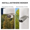 5G WiFi Security Cameras Wireless Outdoor, 4 Cameras with 2