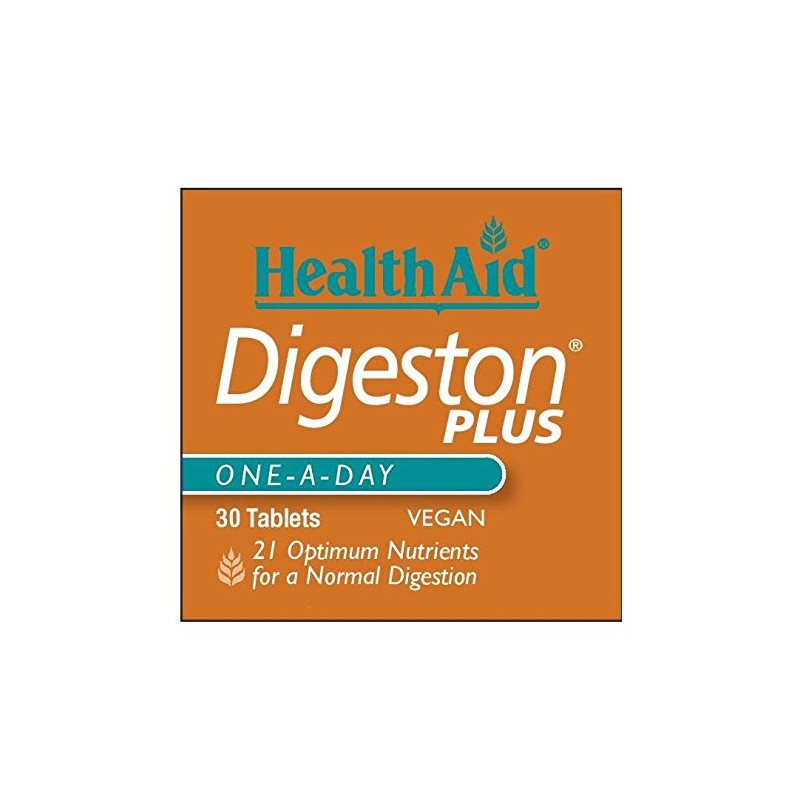 HealthAid DigestonPlus Vegan Tablets, Pack of 30 Tablets