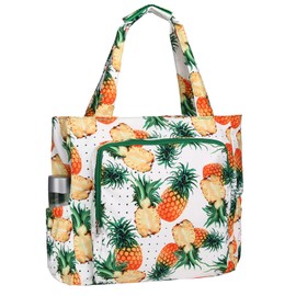 Chase Chic Beach Bag Womens, Extra Large Fold-able Pool Tote Bag, Waterproof Lightweight Shoulder Bag With Zipper for Travel, Gym, Swim and Beach Holiday