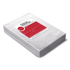 Evavac - Vacuum Bags 20 x 30 cm Pack of 100 Vacuum Bags Food, Textured PA/PE Film -40 °C to +70 °C, Vacuum Bags with Oeko-Tex Certificate, Perfect for Sous Vide, Foil Bags