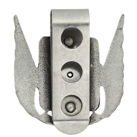 St. Christopher Visor Clip with Wings, Religious Patron Saint Medal for Car, Interior Auto Accessory, Catholic Gifts, 1.5 Inches