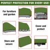 MYPURECORE Green Tarpaulin – Heavy Duty, Waterproof Cover Plastic Sheet