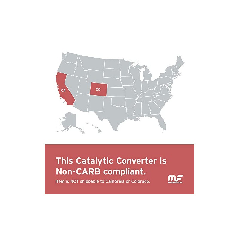 MagnaFlow Catalytic Converter 53956: Standard Grade, Universal (Federal/EPA Compliant)