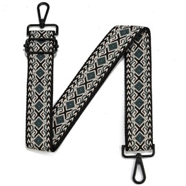 Black Hardware Purse Strap Adjustable Replacement Belts Wide Bag Straps for Canvas Crossbody Purses Messenger Bags Shoulder Handbags…