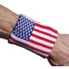 Unique Sports American Flag 4-inch USA Wristbands