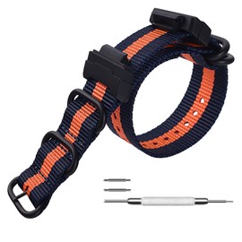 Nylon Strap Replacement Watch Bands Compatible with Casio G-Shock Watch Model GA-100 / GA-110 / GA-100C / GA-300 / GA-120 / GA-200/ GD-100 /GA-140/GA-735/GA-800/DW-5600/DW-5610/DW-5305/DW-6900/GW-6900