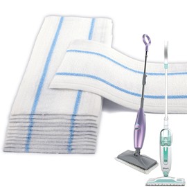 Flammi Semi-Disposable Microfiber Mop Pads Compatible with Shark S1000 S1000A S3250 S3251 S3101 SK410 SK435CO SK460 SK140 SK141, 16 Pack