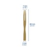 Disposable Bamboo Fruit Forks – 88mm Long, 7mm Wide, 2mm