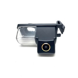 aSATAH AHD/CVBS Car Rear View Camera's Fisheye Lens License Plate Lamp-Camera with RCA Cable & Vehicle Camera for Nissan Tiida/Versa Hatchback/Grand Livina/Pulsar/Fairlady Z & Backup Camera (CVBS-AHD)