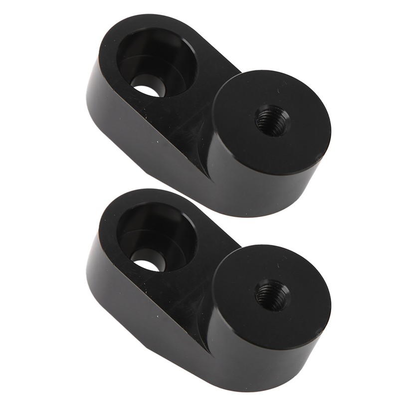 Pair Mirror Riser Adjustable CNC Billet Aluminum Replacement for Polaris