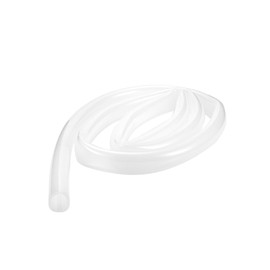 Hihaha Silicone Vacuum Tubing Hose Automotive Vacuum Line High Temperature 5.5Ft 13/16" 20mm ID 3mm Thickness 1 Pcs Clear