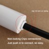 Malida 1/4 inch quick connector fittings Flow Restrictor for RO