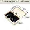 1PK Magnetic Hide Key Box,Magnet Key Case Under Car Truck,Vehicle,Key