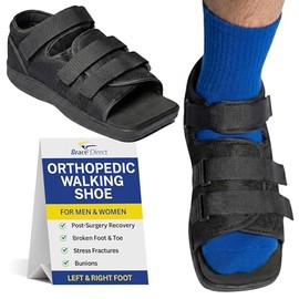 Brace Direct Post Op Shoe, Broken Toe, Bunion & Stress Fracture Foot Brace