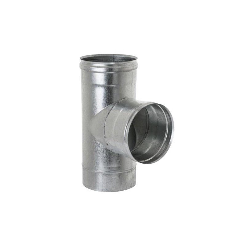 Metal Duct Pipe Tee Connector Connector for Air Vent Pipe