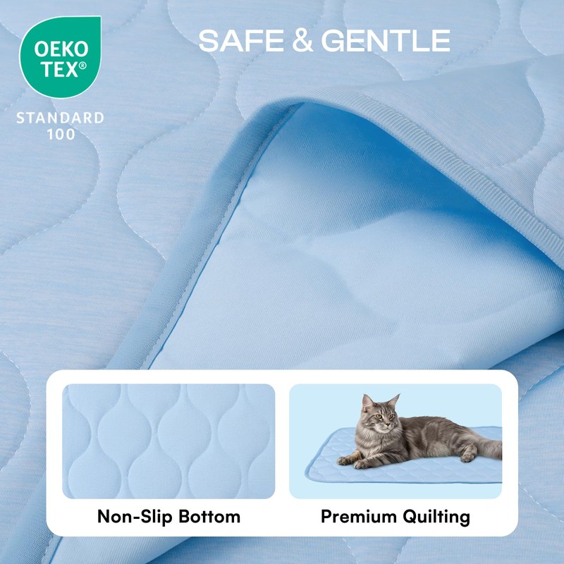 Luciphia Waterproof Cooling Mat for Dogs Couch Cover Q-MAX>0.5, Leakproof