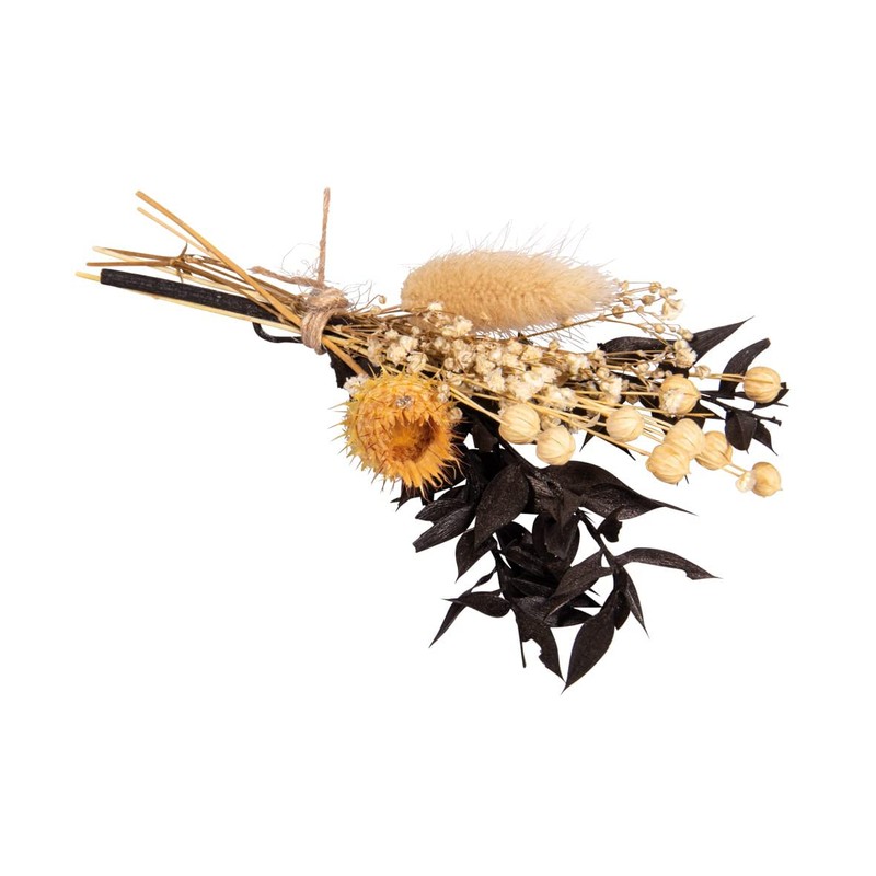 Rayher Mazzo di fiori secchi, nero, 18-20cm, bus.blis. 1pz, 85491576