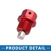 A ABSOPRO Car Magnetic Oil Drain Plug Bolt M14x1.5 Metal