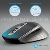 Wireless Keyboard and Mouse, J JOYACCESS Slim and Ergonomic Wireless