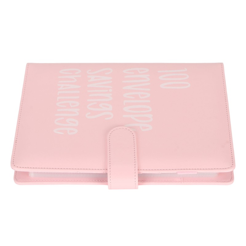 100 Envelopes Challenge Binder Waterproof A5 Money Saving Budget Binder