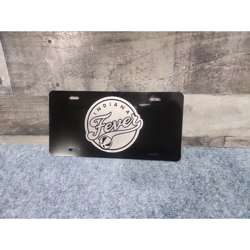 b4 nada Indiana Fever Aluminum Plate Laser Etched Car Front