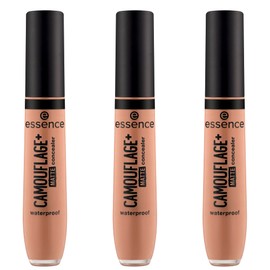 essence CAMOUFLAGE+ MATTE Concealer, No. 170, Nude, Long-Lasting, Matting, Covering, Matte, Vegan, Oil-Free, Paraben-Free, No Microplastic Particles, Pack of 3 (3 x 8 ml)
