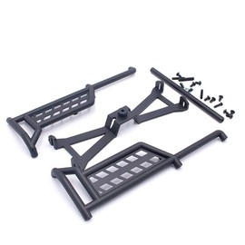 LCX Racing 1/10th RC Crawler Car DIY Nylon Roll Cage DIY Nylon Roll Cage Spare Tire Rack for Traxxas TRX4, Upgrades Parts Accessories