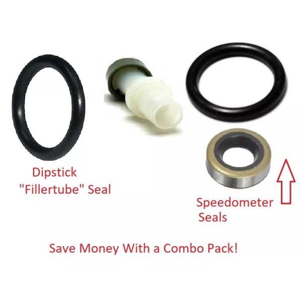 Tri Component Combo Pack Vent Breather Tube+Dipstick/