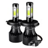 Par De Faros Led Modelo H4 Luz Blanca De 4