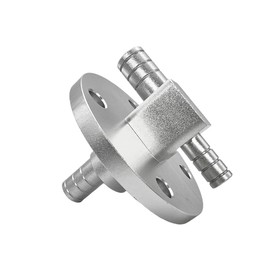 Upgrade Your Ride: Solid 6061-T6 Billet Aluminum Fuel Pickup Pump Tank – Designed for Yamaha Rhino 660 Carbureted Models