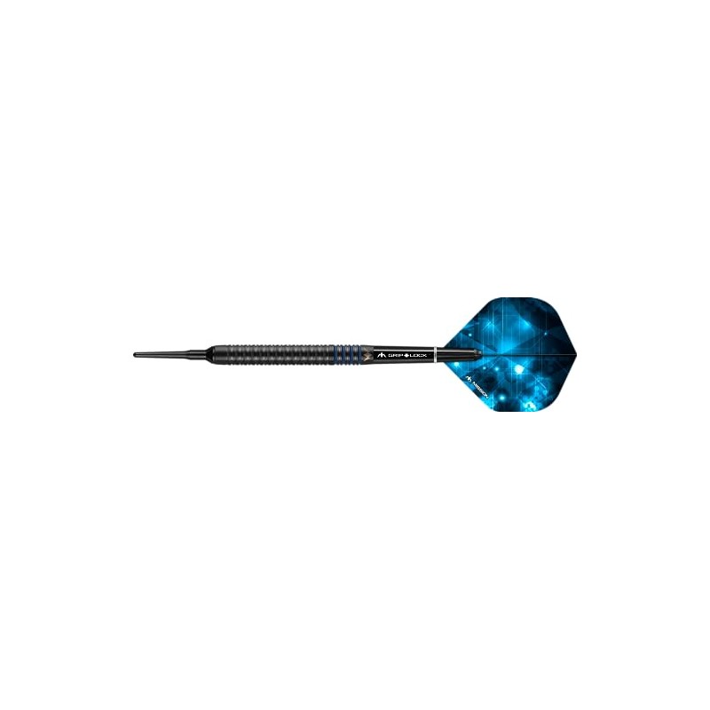 Deep Impact Soft Tip Tungsten Darts (21g, Blue)
