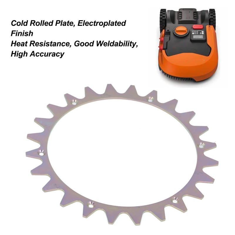 Robotic Lawnmower Spikes with Screws for 225mm Metal Traction Wheel
