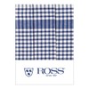 Ross Pack of 3 Cotton Tea Towels Farm Check Anthracite