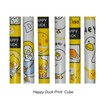 Lopenle 12PCS Little Yellow Duck Pens Happy Duck Retractable Gel