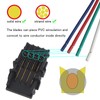 RGBZONE 10 Pack RGB 4Pin LED Strip Connector for 10mm