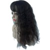Yfsmyxgs Middle Parting Synthetic Nature Curly Mixture Hair Topper 45cm