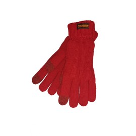 Vera Tucci Heatseekers For Men – Gloves Thermal Gloves Heated Gloves Gloves For Men Men’s Gloves Winter Gloves For Men Insulated Gloves Designer Gloves Mittens G34 (RED)