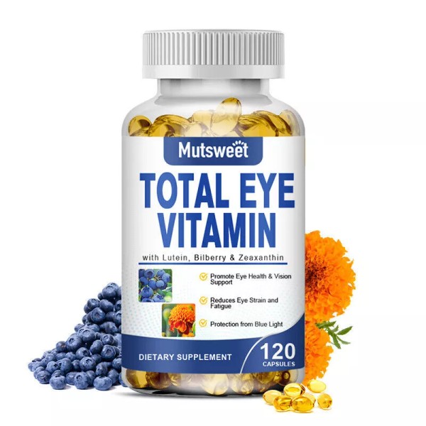 Eye Vitamins with Lutein and Zeaxanthin -Premium Eye Protection Formula