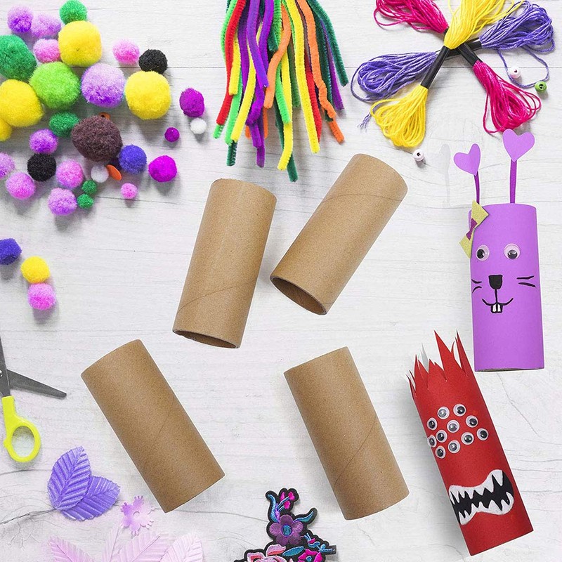 Pack of 12 Cardboard Rolls, Craft Rolls, Creations Craft Rolls,
