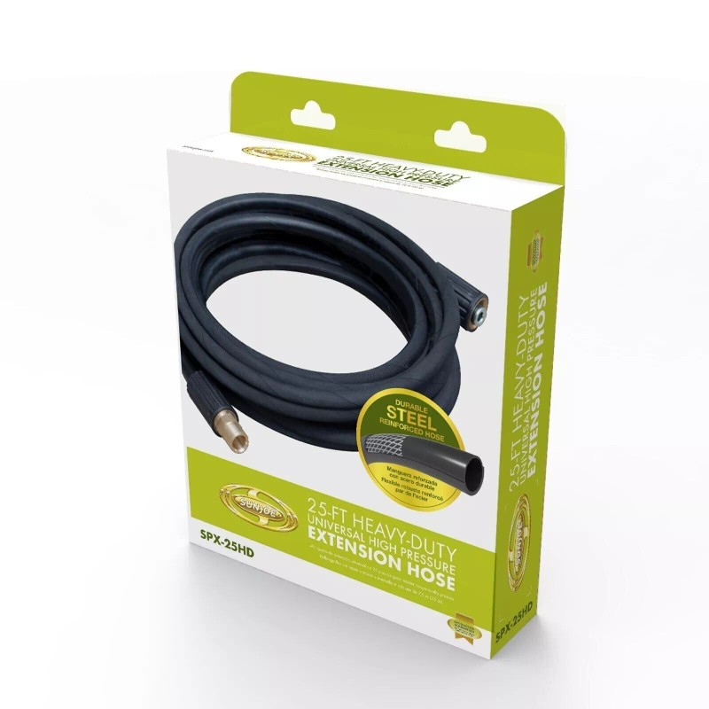 Sun Joe 25-FT Universal Heavy-Duty Universal Extension Pressure Washer Hose