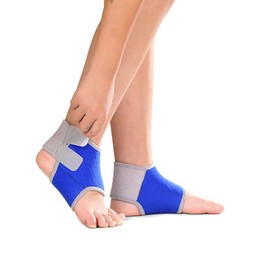 Child Ankle Support Boys Girls Ankle Brace Elastic Compression Ankle Strap Breathable Foot Wrap Protector for Sprained Ankle, Running, Cycling, Dancing, Skating, Skateboard, Basketball, 1 Pair