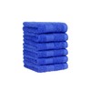 6-Piece Guest Towel Set in Many Colours 100% Cotton 30