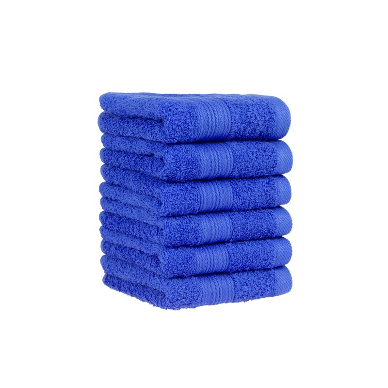 6-Piece Guest Towel Set in Many Colours 100% Cotton 30