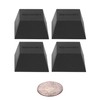 Pies de aislamiento de silicona IsoBlock (4, Soft Block)