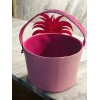Unbranded PTI Group Woven Paper Basket - Trolls-Poppy 6 Inches