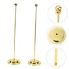 Levemolo Sturdy Metal Plastic Desk Flag Pole Holder Office Decor