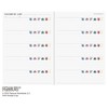 2026 Journal B6 Gantt Chart Peanut Diary/Post