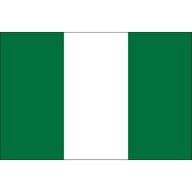 3x5 Nigeria Polyester Indoor or Outdoor Flag, More Than 200+ 3x5 Foot (90x150 cm) International Flags Available