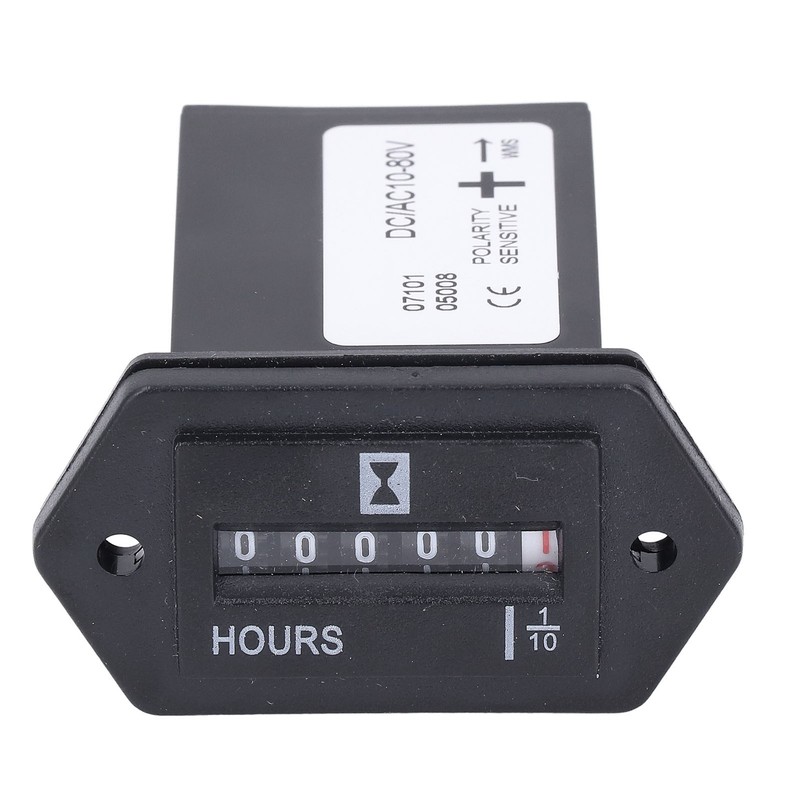 Hour Meter High Accuracy Data Storage Mechanical Hour Meter Gauge