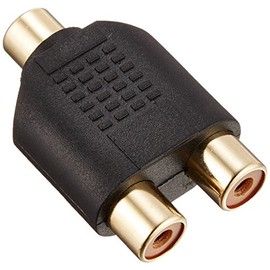 ELPA 変換アダプタ RCAピンジャック*1-RCAピンプラグ*2 PA-111